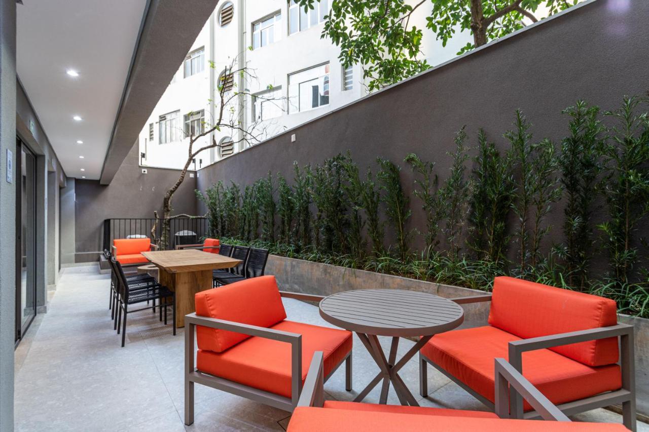 סאו פאולו Apartamentos Proximos Ao Masp E A Metros Da Estacao Consolacao E Avenida Paulista - Next Haddock מראה חיצוני תמונה