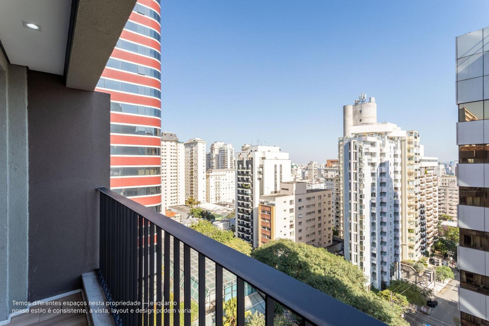 סאו פאולו Apartamentos Proximos Ao Masp E A Metros Da Estacao Consolacao E Avenida Paulista - Next Haddock מראה חיצוני תמונה