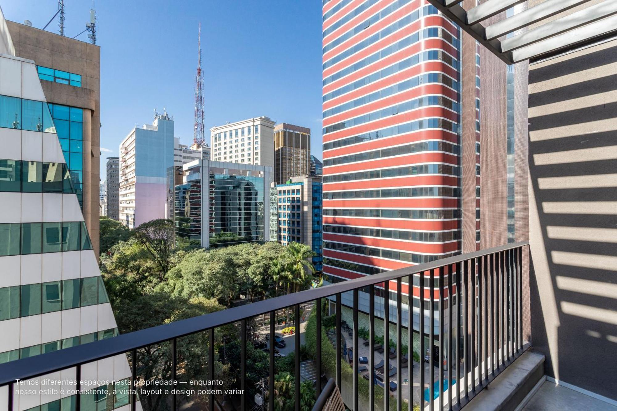 סאו פאולו Apartamentos Proximos Ao Masp E A Metros Da Estacao Consolacao E Avenida Paulista - Next Haddock מראה חיצוני תמונה