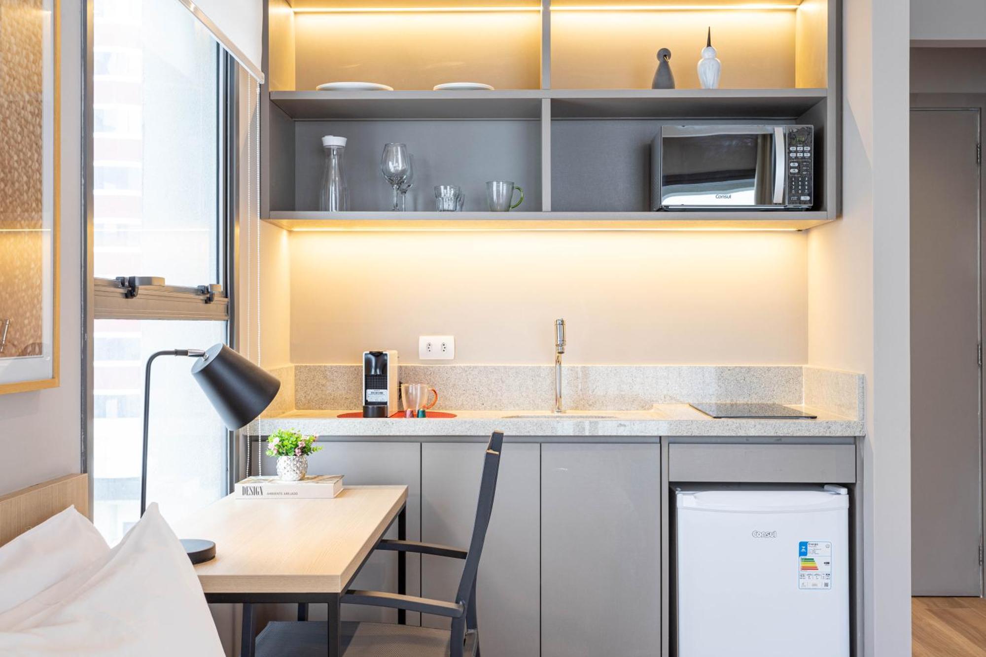 סאו פאולו Apartamentos Proximos Ao Masp E A Metros Da Estacao Consolacao E Avenida Paulista - Next Haddock מראה חיצוני תמונה