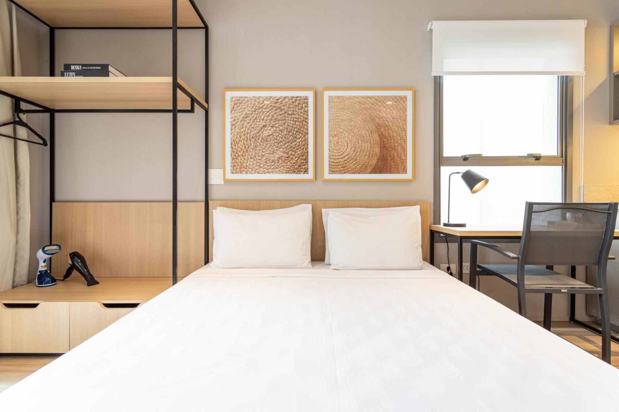 סאו פאולו Apartamentos Proximos Ao Masp E A Metros Da Estacao Consolacao E Avenida Paulista - Next Haddock מראה חיצוני תמונה
