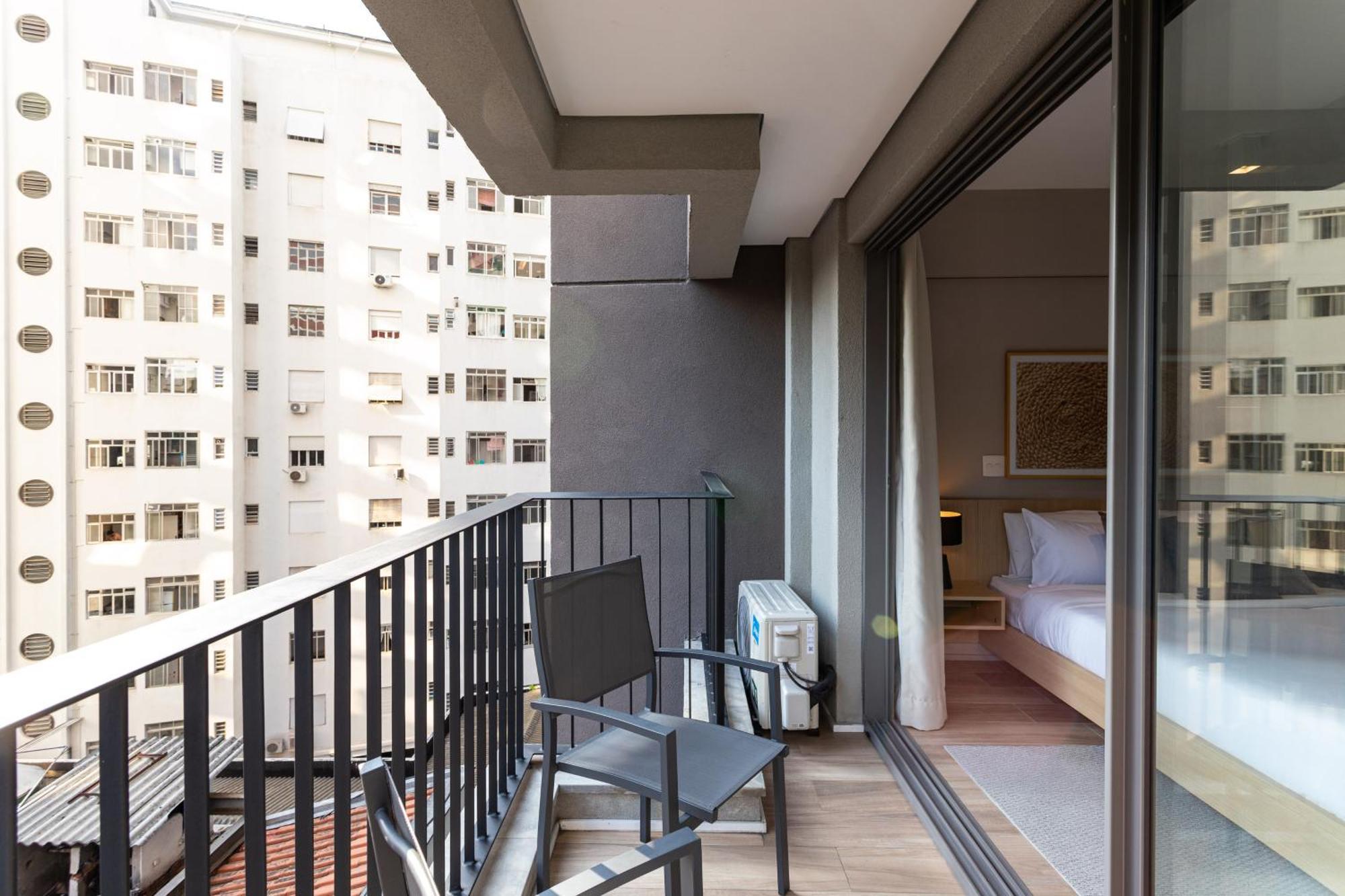 סאו פאולו Apartamentos Proximos Ao Masp E A Metros Da Estacao Consolacao E Avenida Paulista - Next Haddock חדר תמונה
