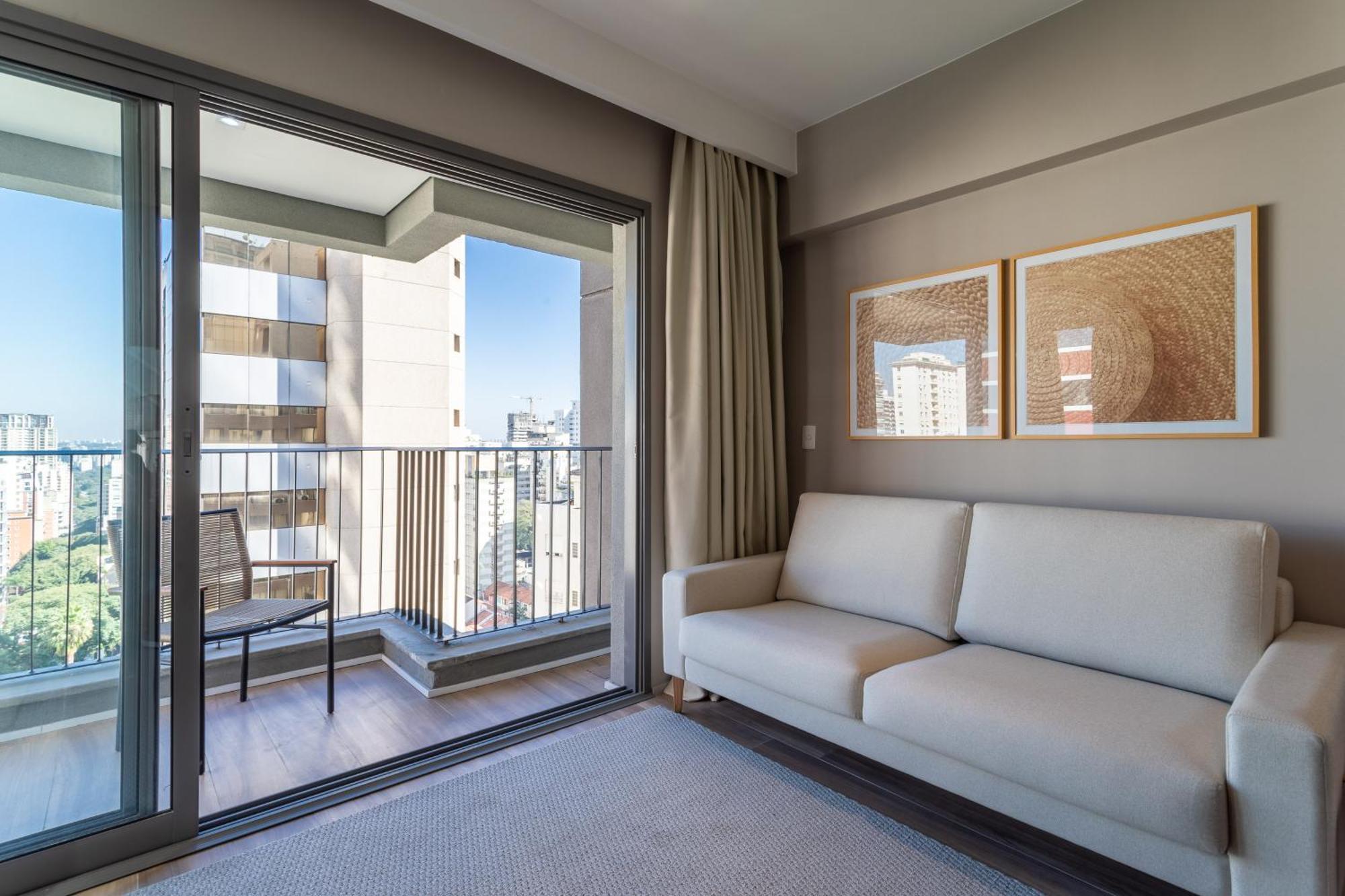 סאו פאולו Apartamentos Proximos Ao Masp E A Metros Da Estacao Consolacao E Avenida Paulista - Next Haddock מראה חיצוני תמונה